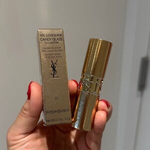 Yves Saint Laurent YSL Candy Glaze Lip Gloss Stick- 22 Shimmer Rose